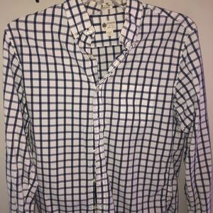 Tailored fit J crew button down